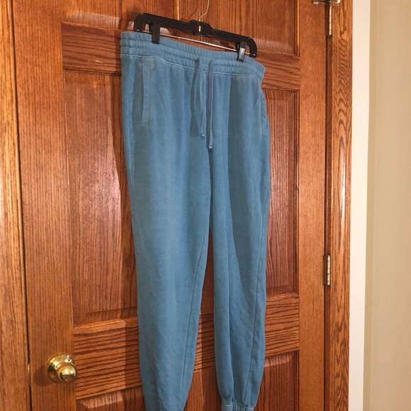 Comfy Blue Jogger Pants - Picture 1 of 4